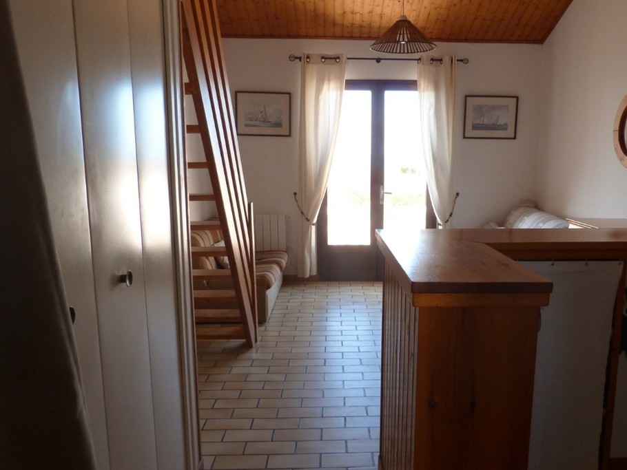 Vue depuis l'entrée