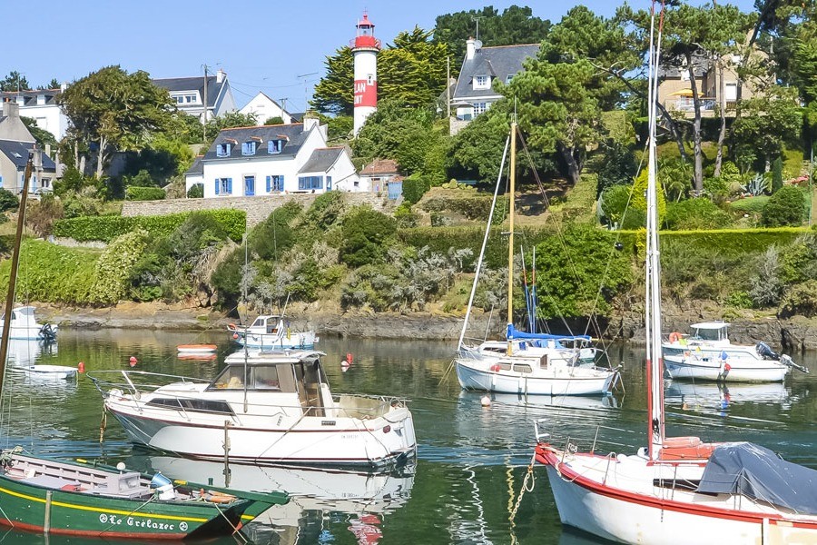 Port de Doëlan à Clohars-Carnoët