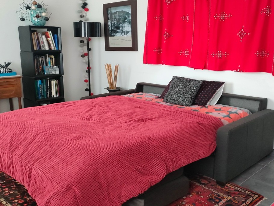 Le salon-chambre