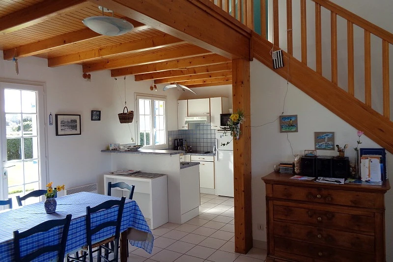 Vue en entrant par le cellier