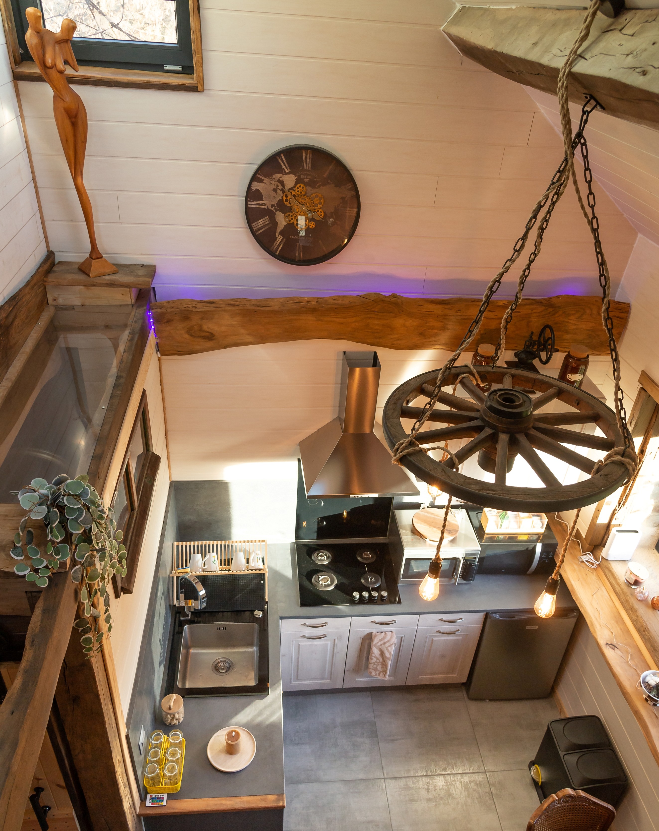 Vue depuis la mezzanine