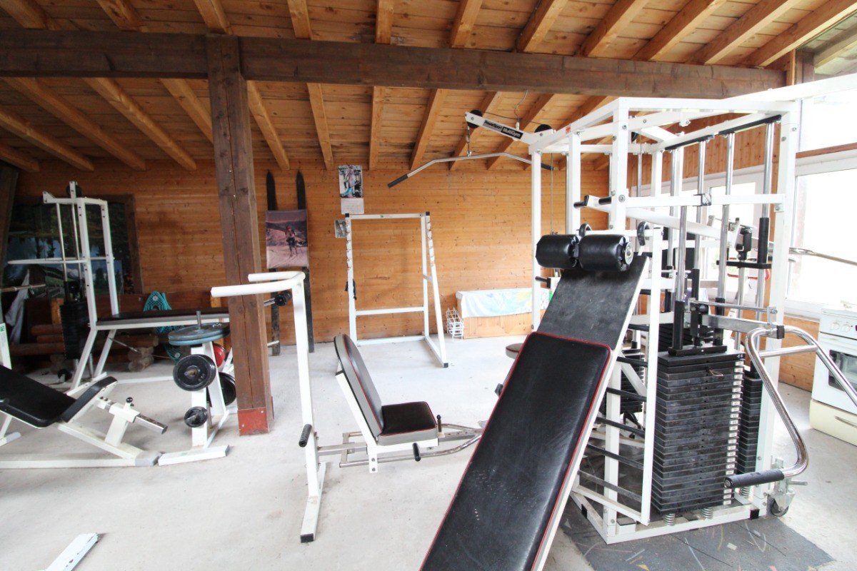 Salle de fitness  - Chalet Les Champis à La Bresse