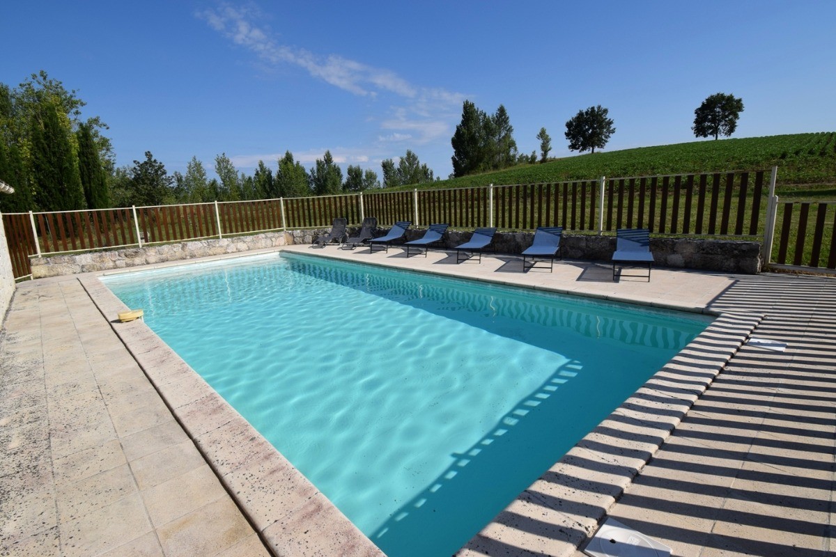 Piscine partagée