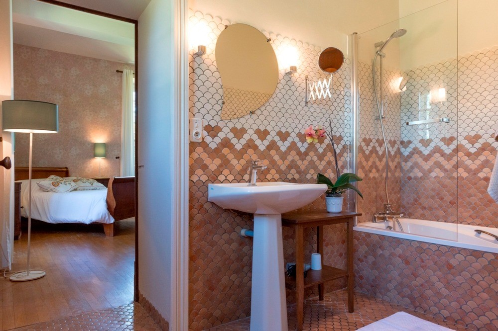 Salle de bain Beige