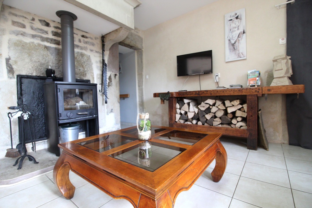 Espace salon - Gîte le Champ Hêtre