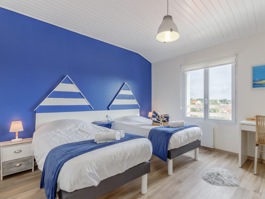 chambre twin vue forêt exposée sud