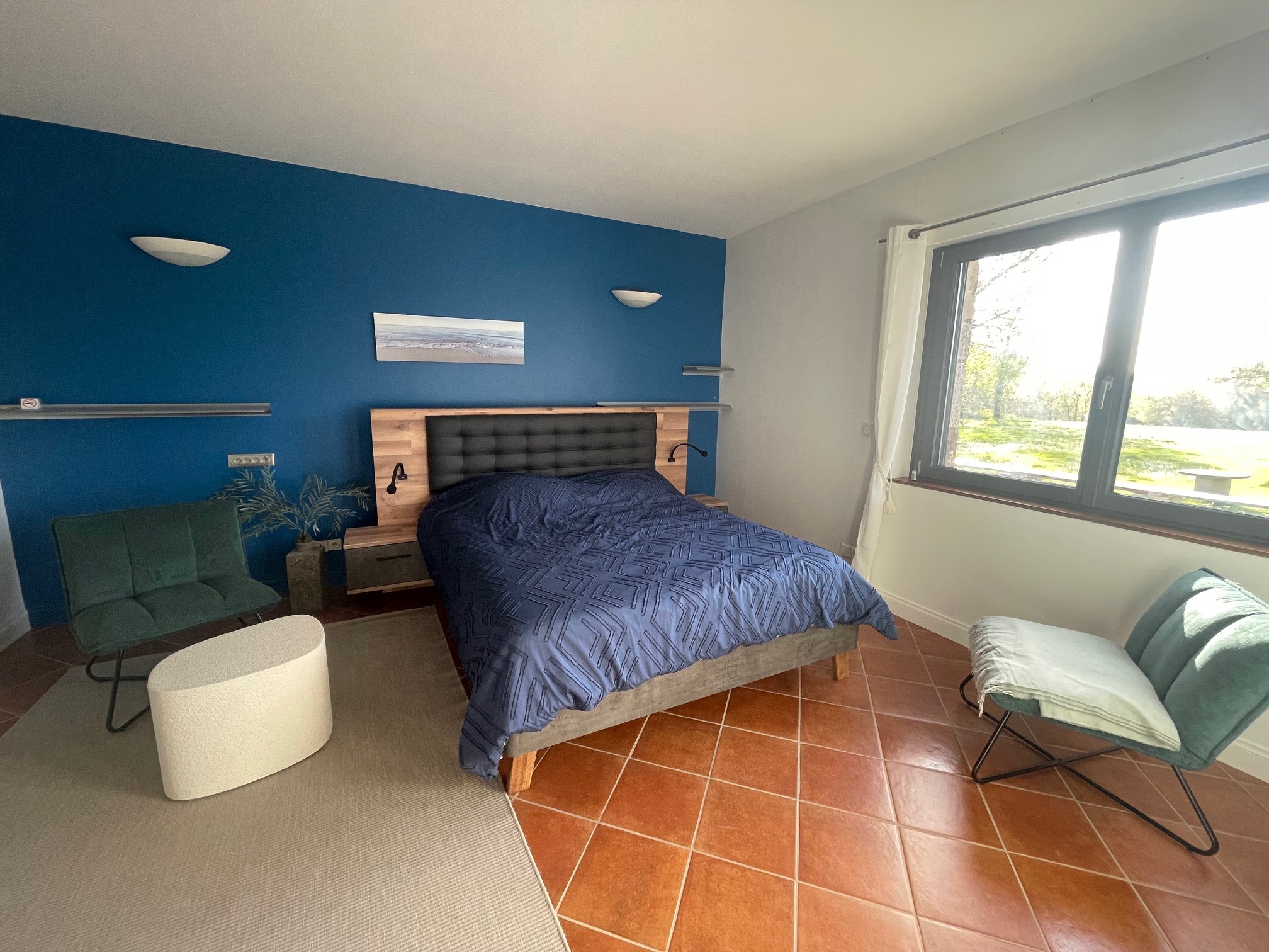Bedroom ground floor flat