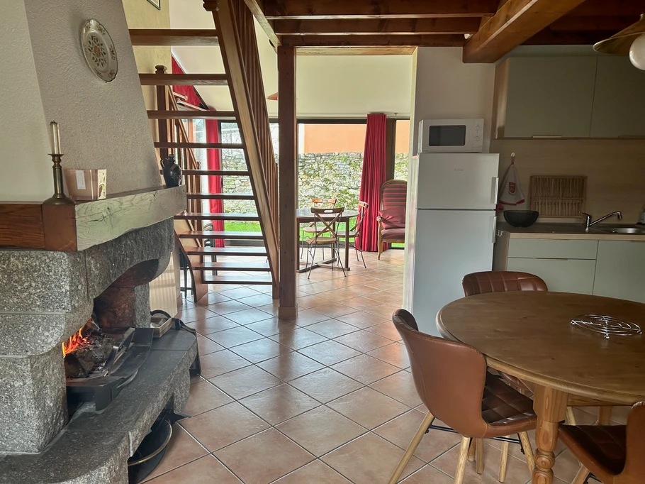 kitchen view towards living room