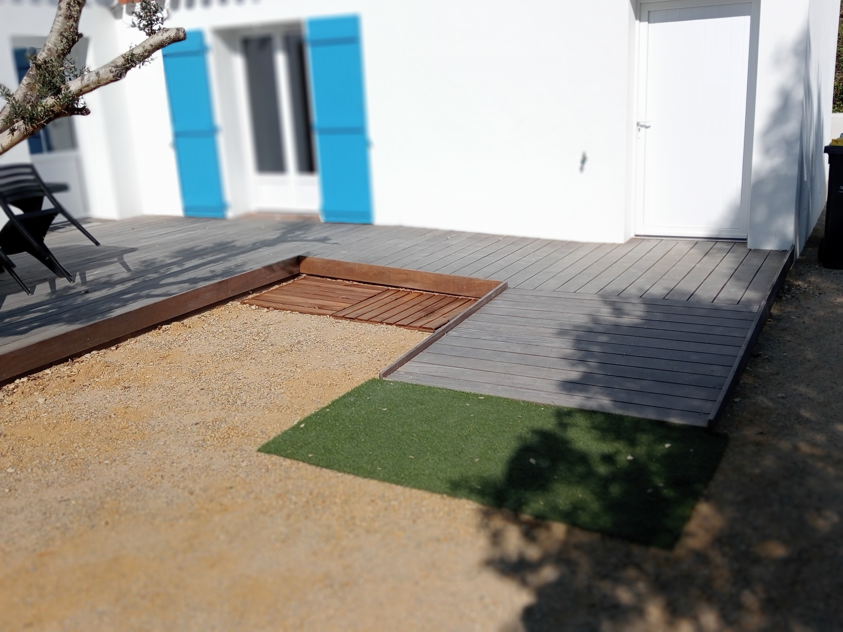Accès terrasse Sud