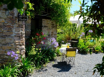 Le barnum et son salon de jardin