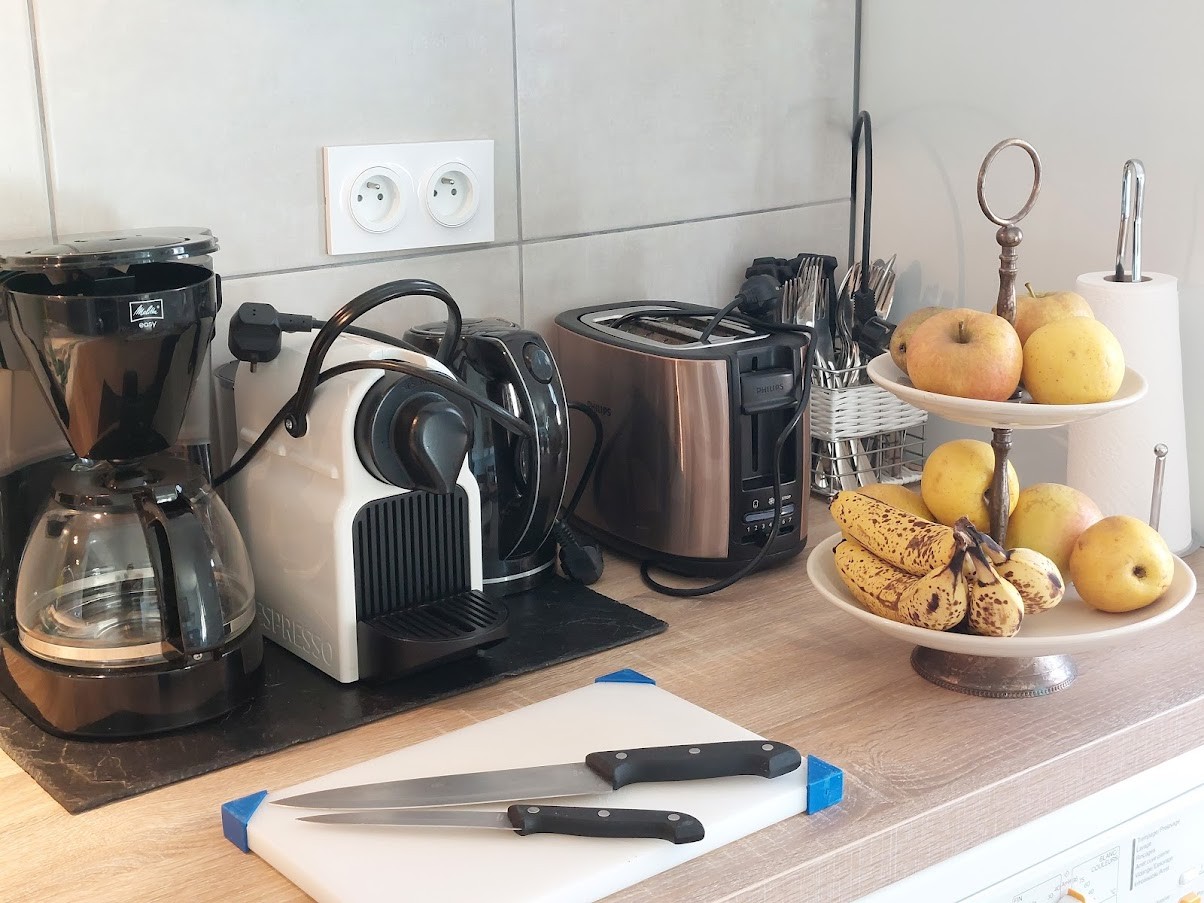 Kitchen details Agapanthe gîte