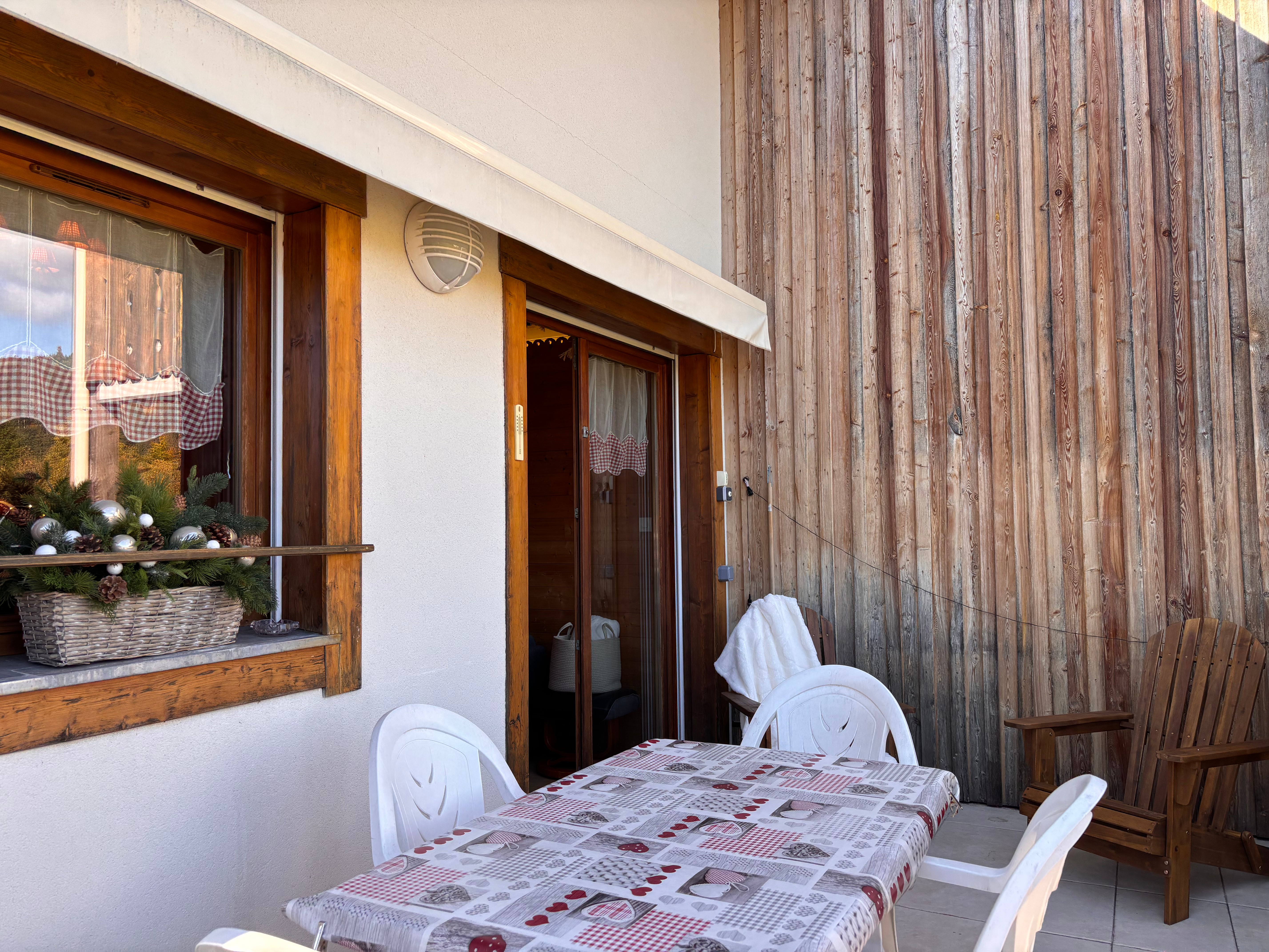 Terrasse - Appartement "Coup de Cœur" à Gérardmer