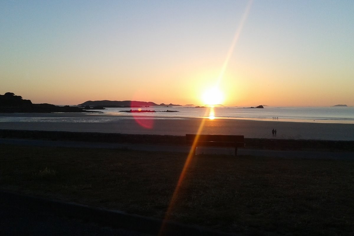 Trestel beach 5 minutes away