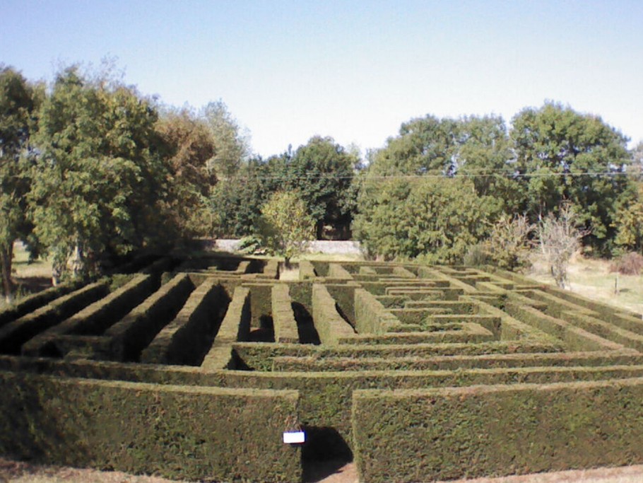 Le labyrinthe de verdure