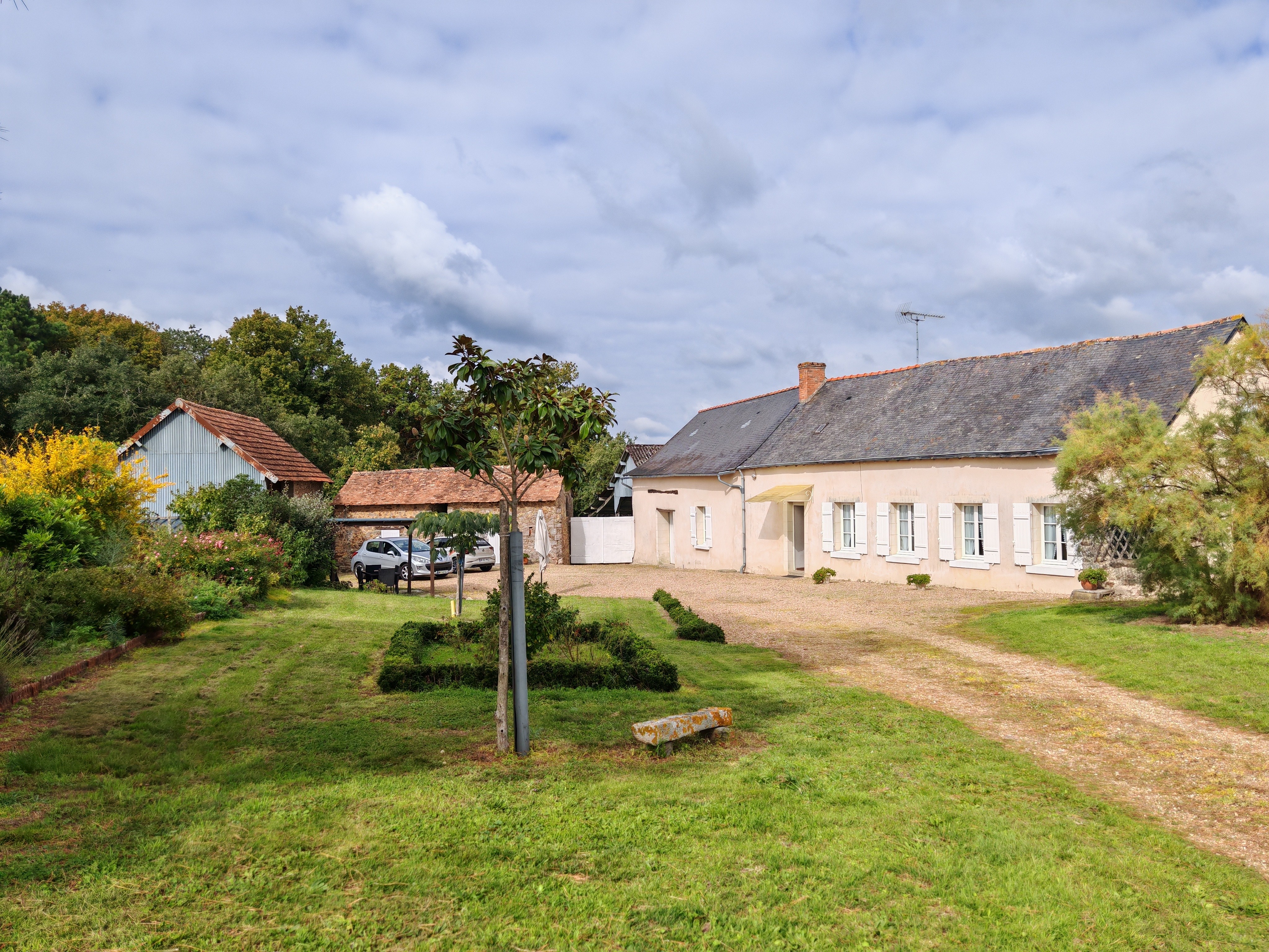 Façade avant de la maison