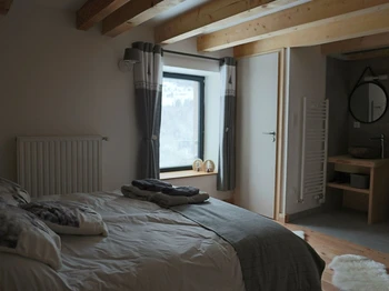 Chambre Flocon à la ferme sous les Hiez à Cornimont