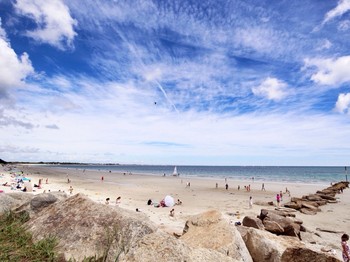 Plage du Treustel à Combrit