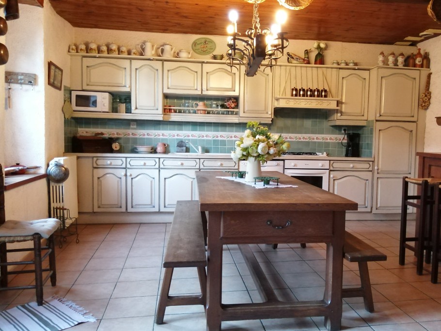 Grande cuisine/salle à manger