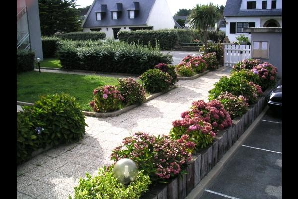 Parking privé à la résidence