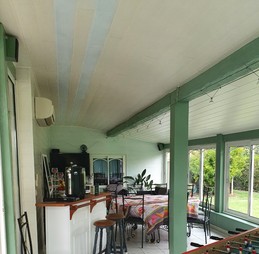 Véranda- gite au Mariolles - villecomtal - gers