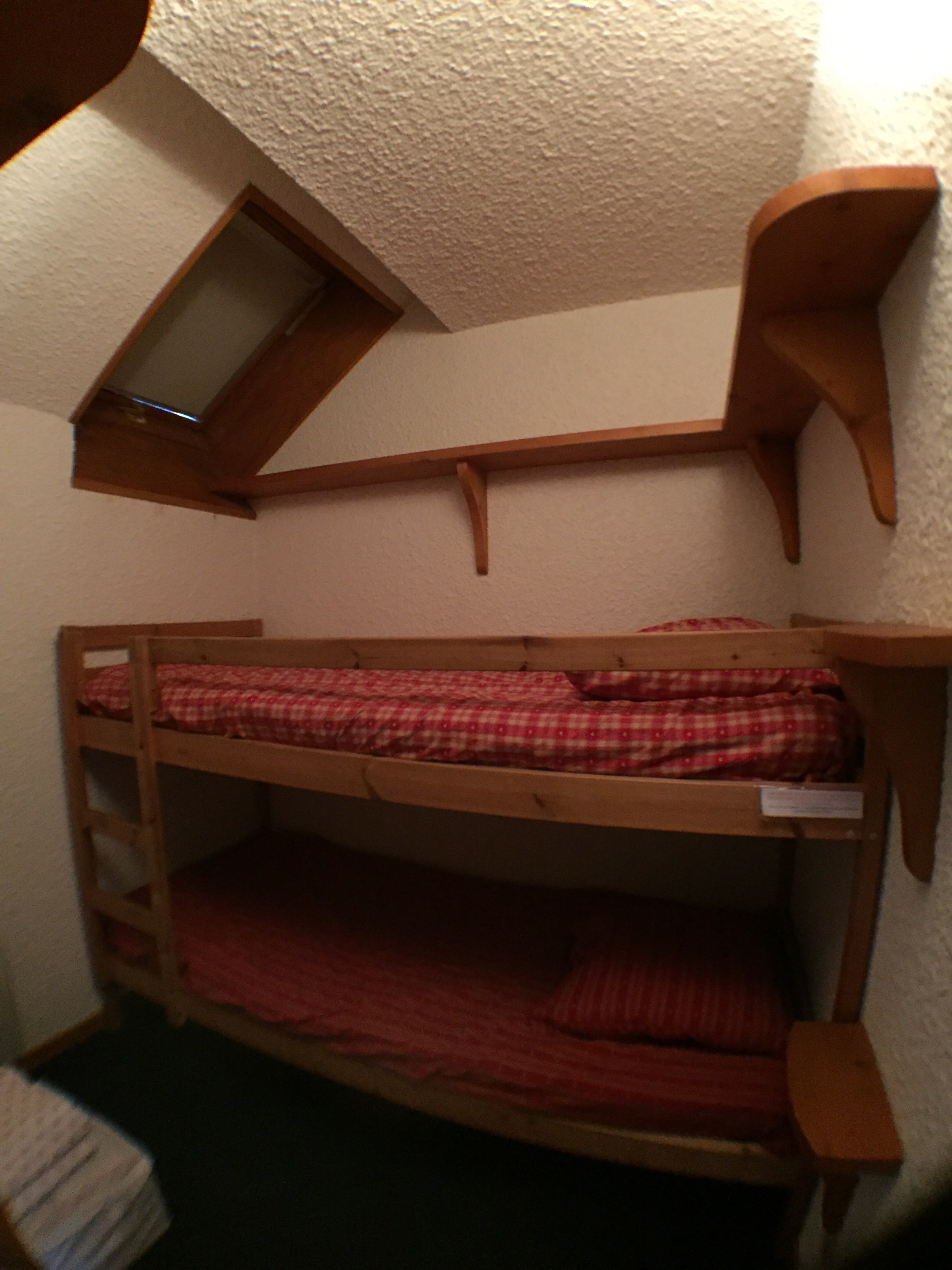 Chambrette avec 2 lits superposés en 90