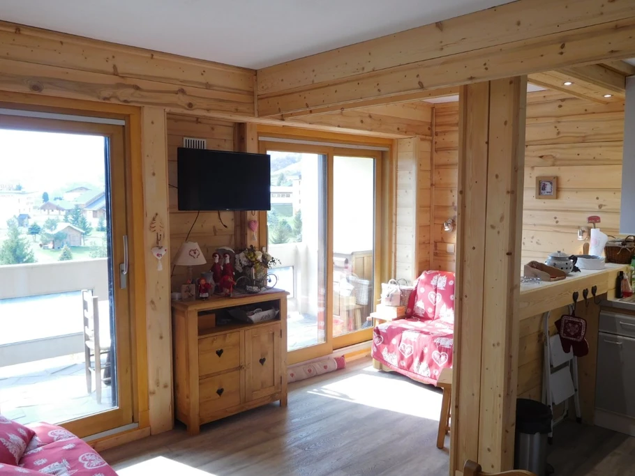 Studio Les Aiguilles n°98 - La Toussuire - Domaine Skiable Les Sybelles - Maurienne - Savoie