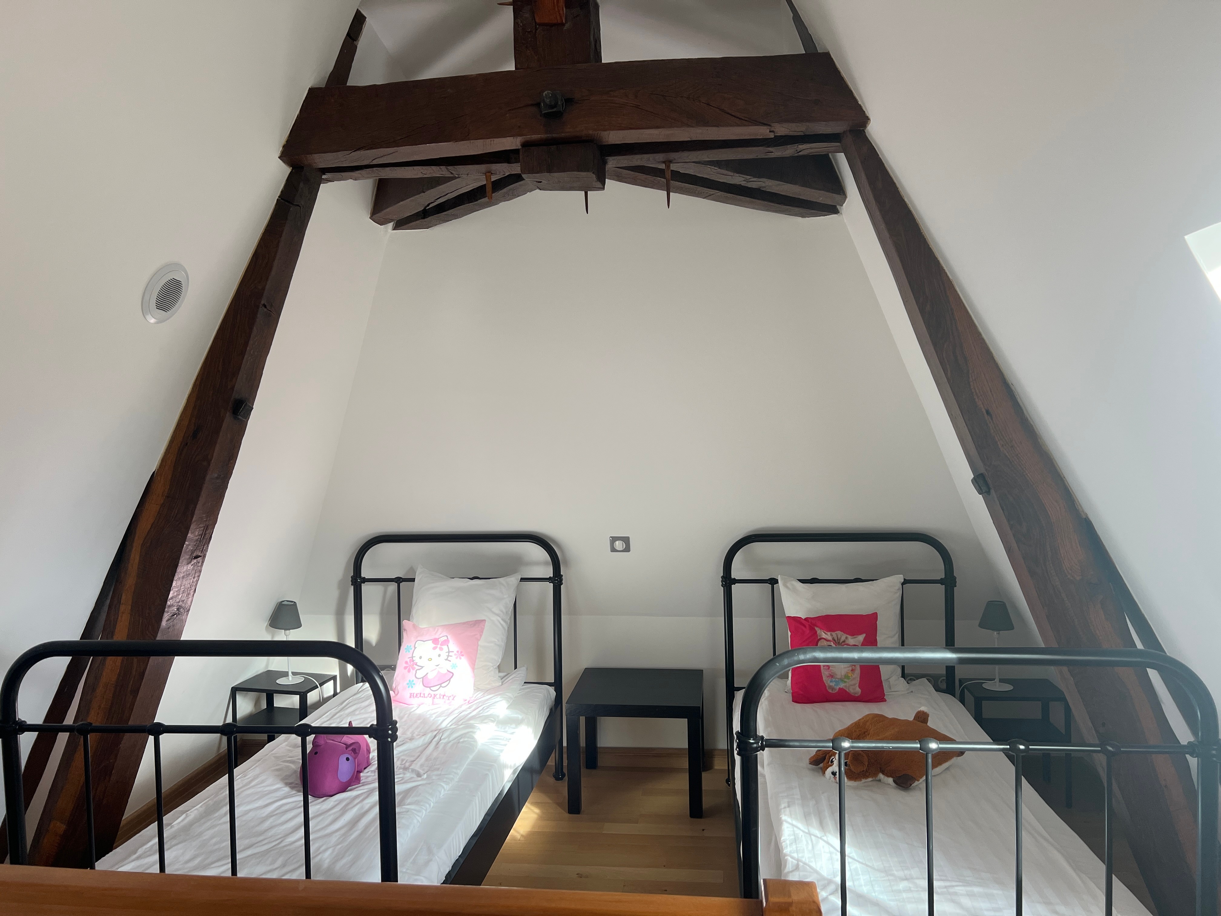 Suite Margueritte espace nuit en mezzanine