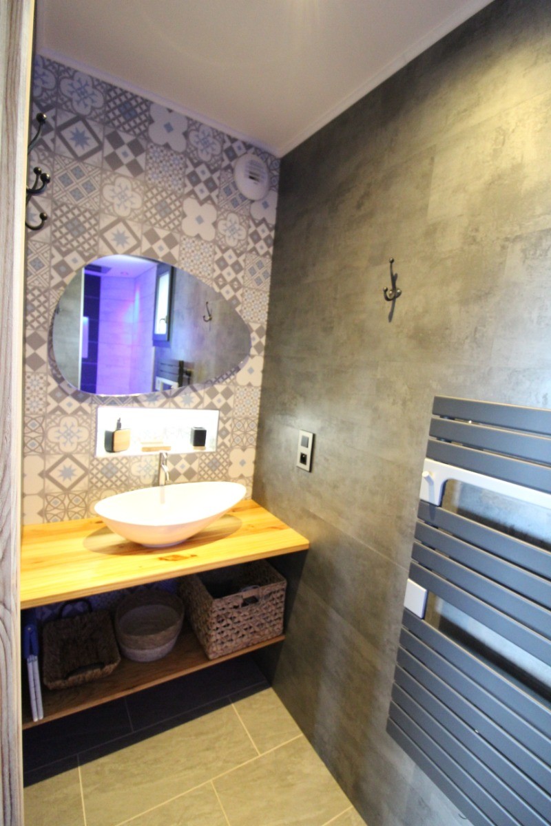 Salle d'eau - Gite Le Cerf - Nature Cottage Vosges