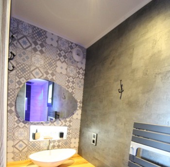 Salle d'eau - Gite Le Cerf - Nature Cottage Vosges