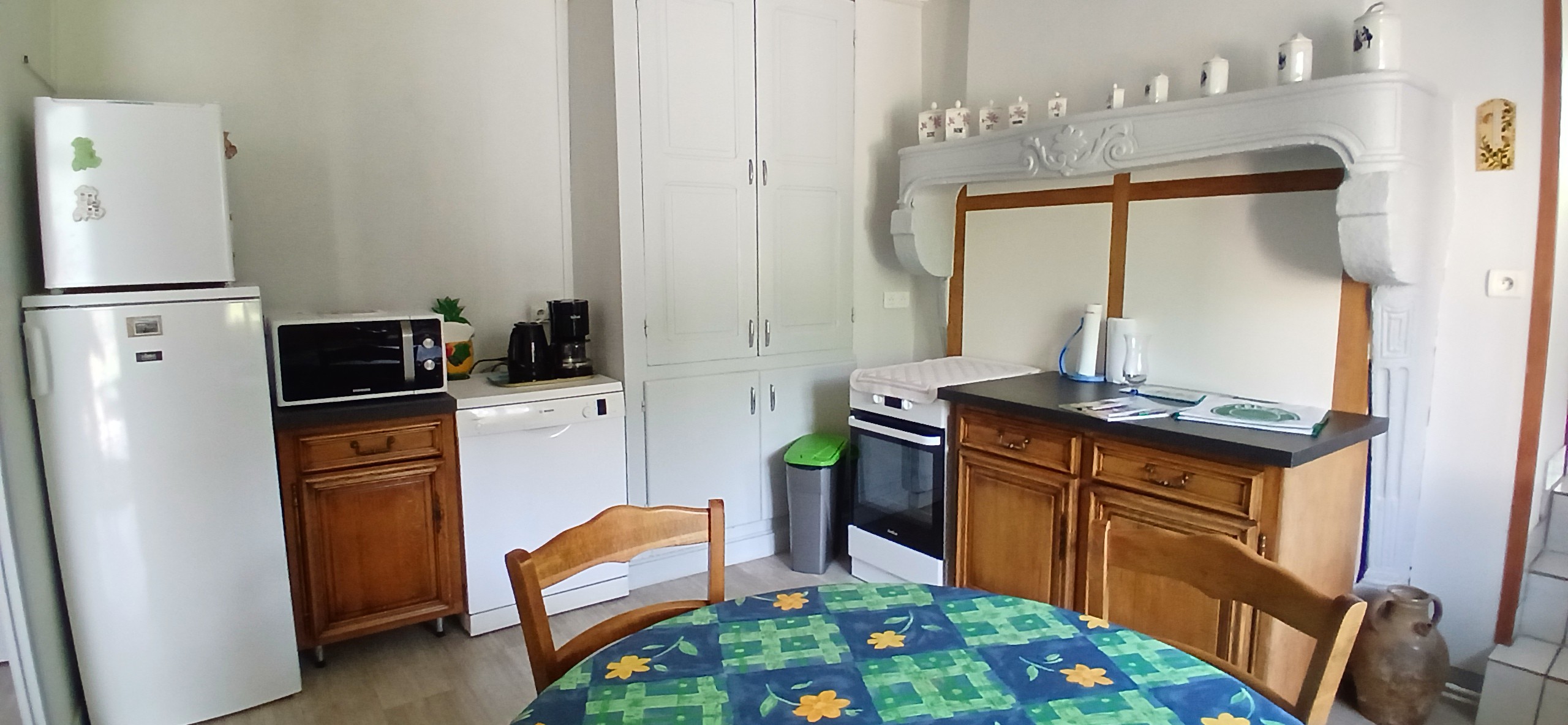 The Sensation Nature holiday cottage: The kitchen