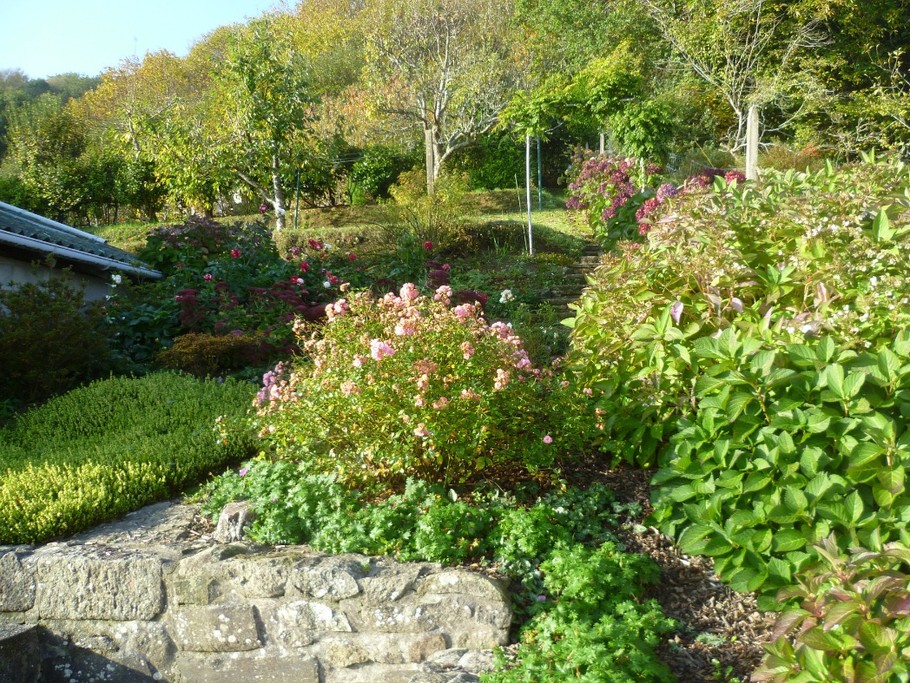 jardin privatif à la location
