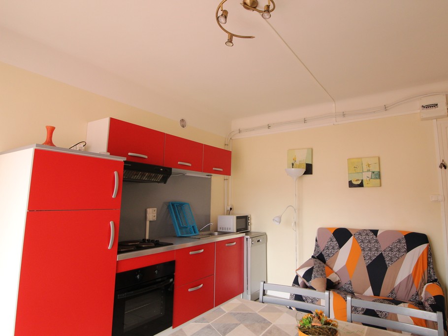 Espace cuisine - Appartement F1 2ème étage