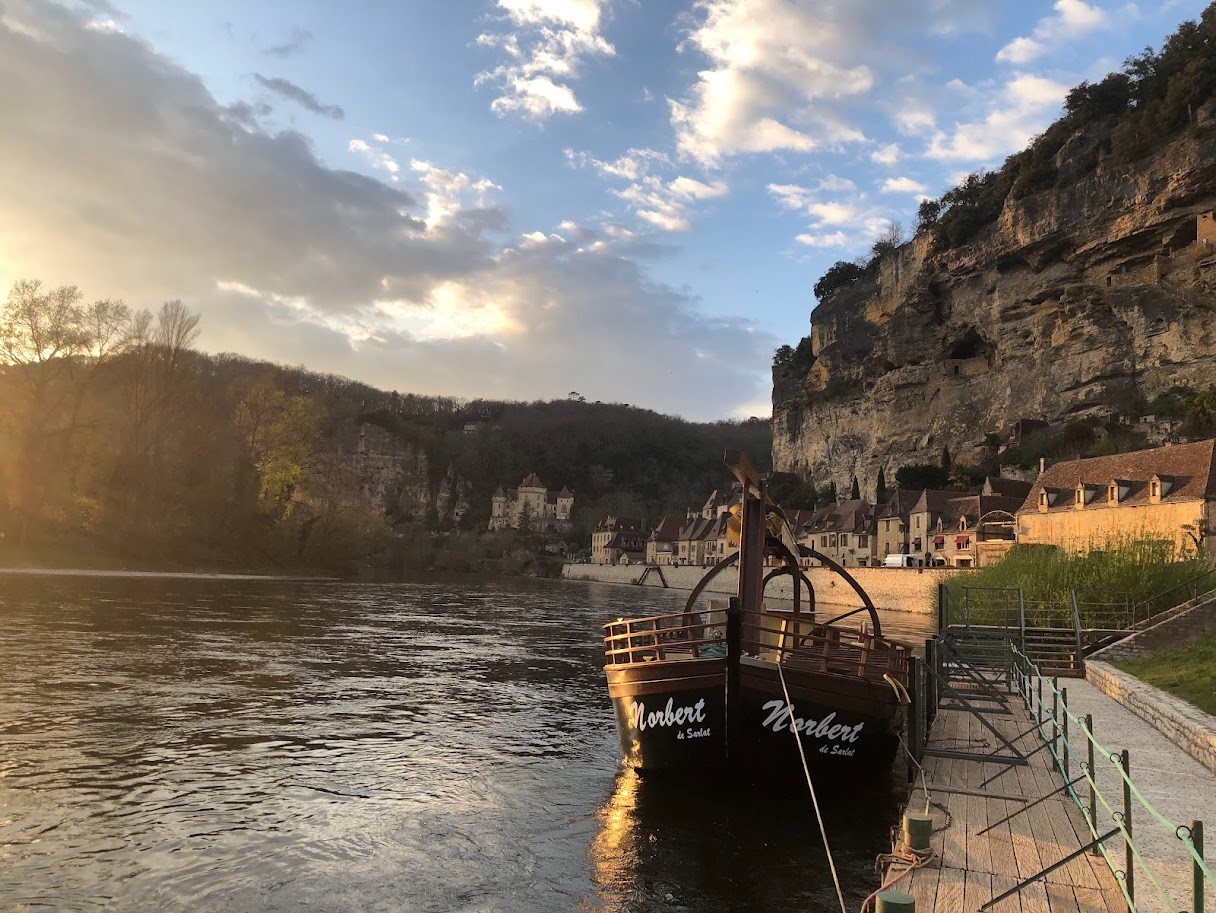 Balade en gabare sur la rivière Dordogne