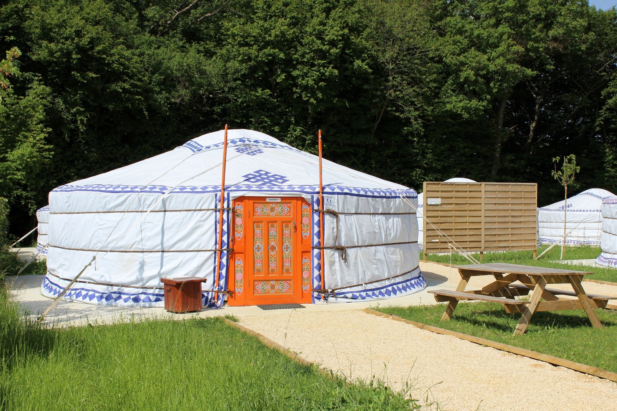 Défi Planet, yourte mongole BASUTO pour 4 personnes, à Dienné, Vienne