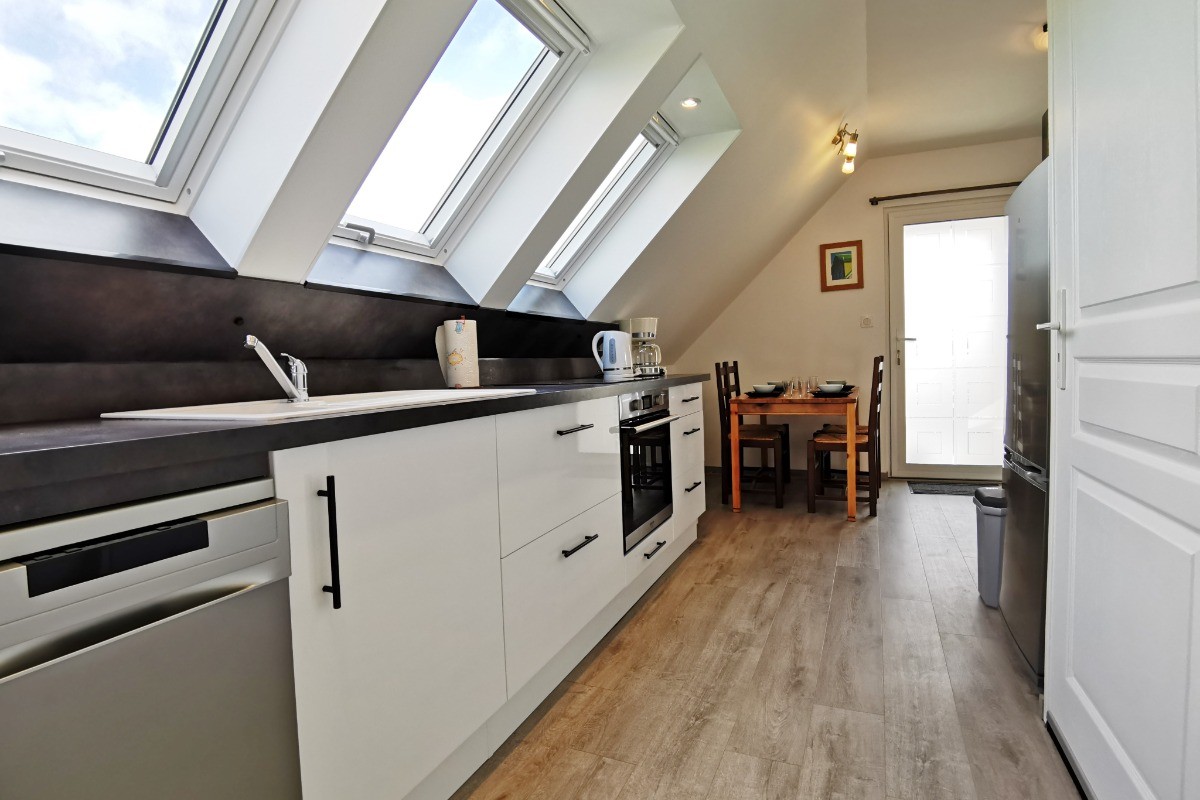 Espace séjour cuisine