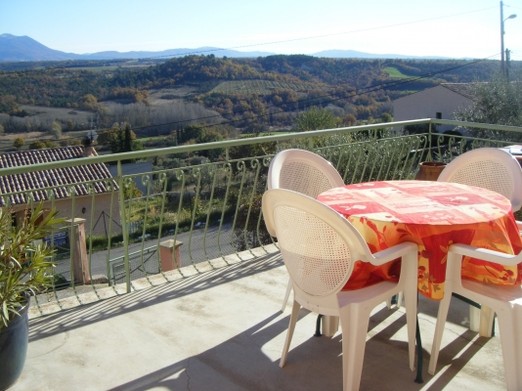 Terrasse de la location