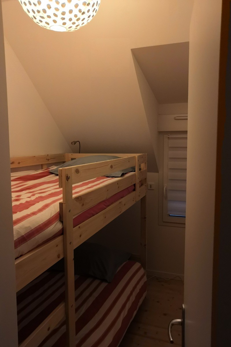 Location 6 personnes, Clévacances, Saint Cast Le Guildo, proche mer, cabine lits enfants