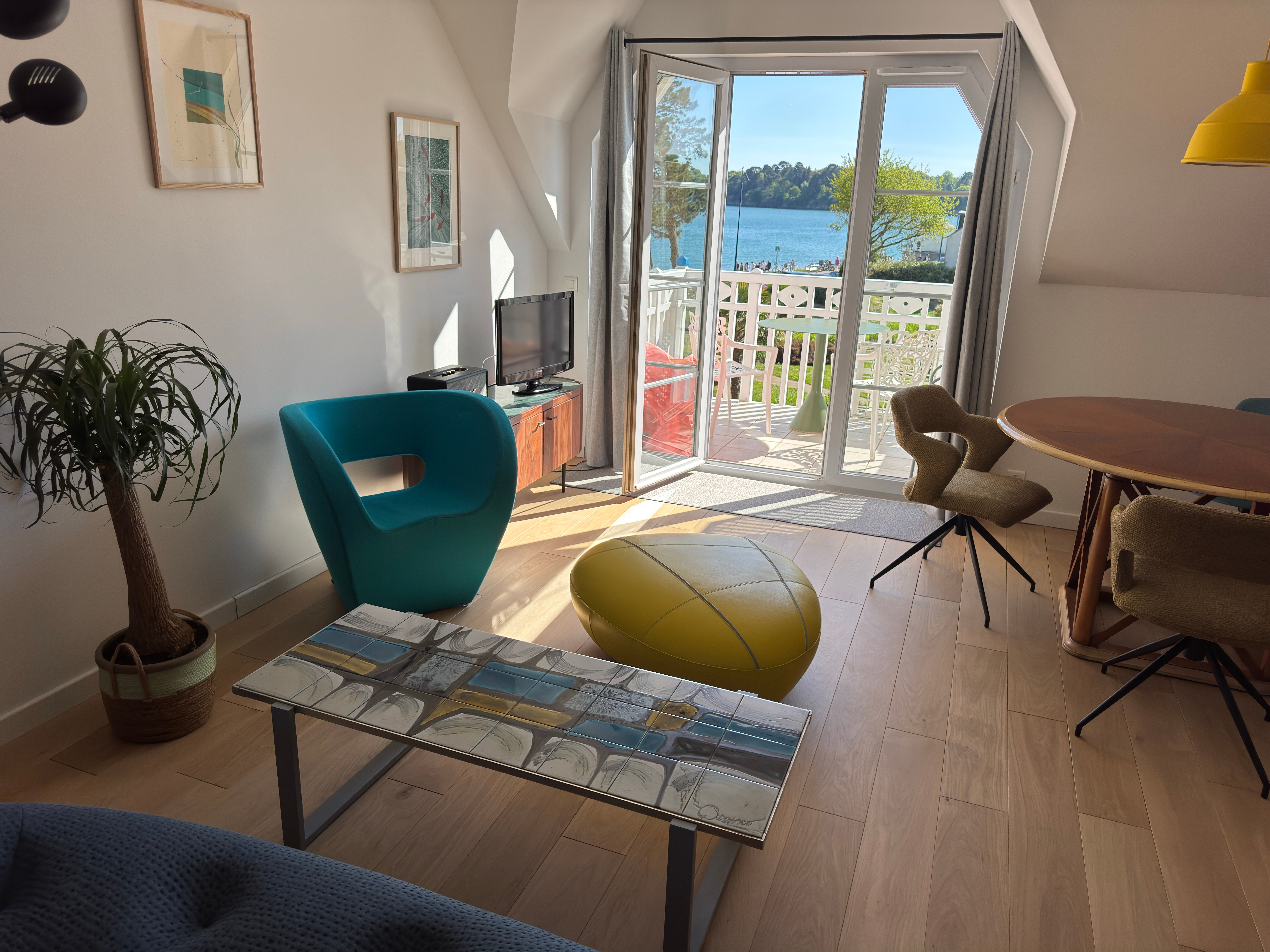 Avel Glaz, sea view lounge