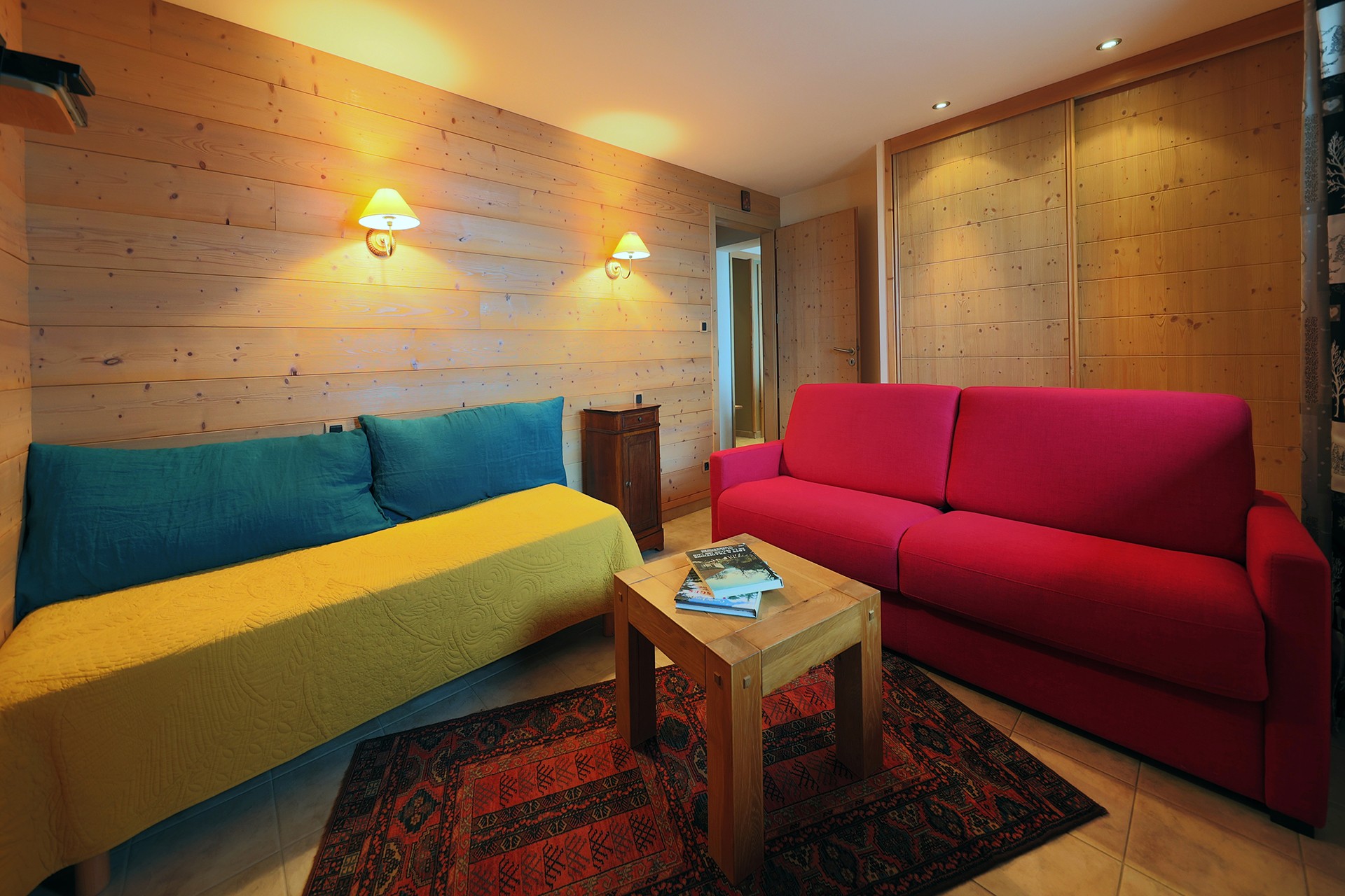 Salon - Gîte Les Neufs Lieux – Gérardmer, 4 étoiles, piscine et vue imprenable sur le lac