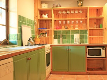 Une cuisine fonctionnelle tout équipée