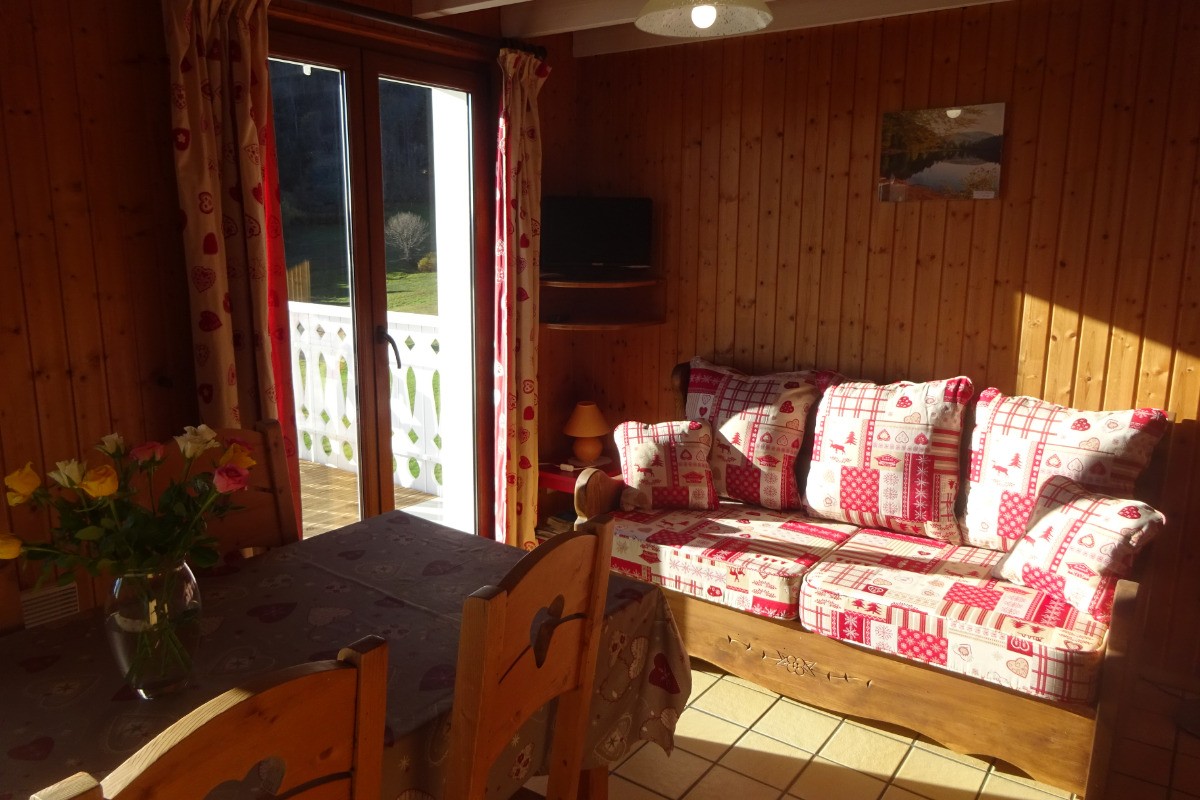 Salon/ séjour - Chalet le Podent à La Bresse