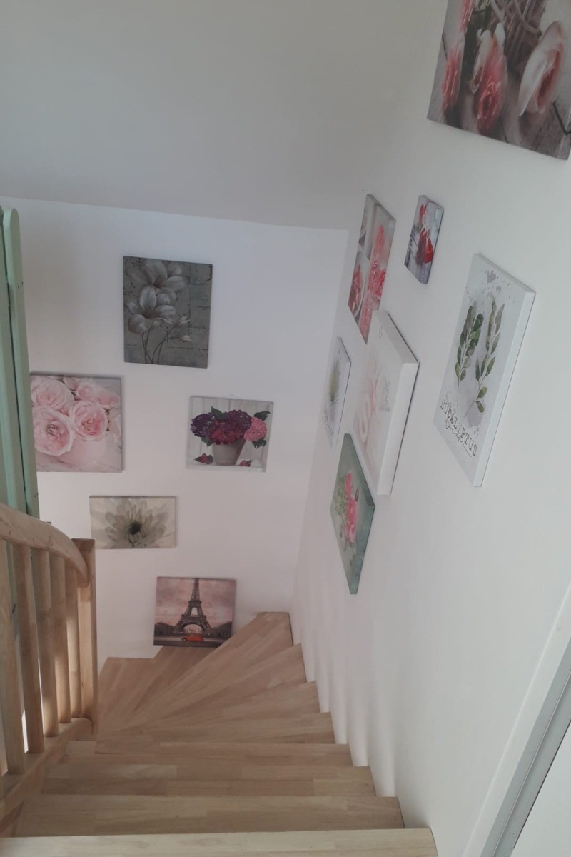 Les jardins de Salinor, location, Planguenoual, escalier étage