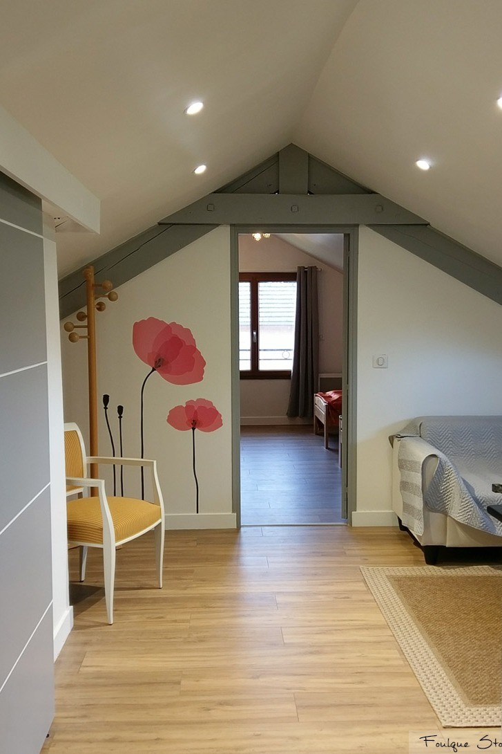 Palier mini-salon (combles)