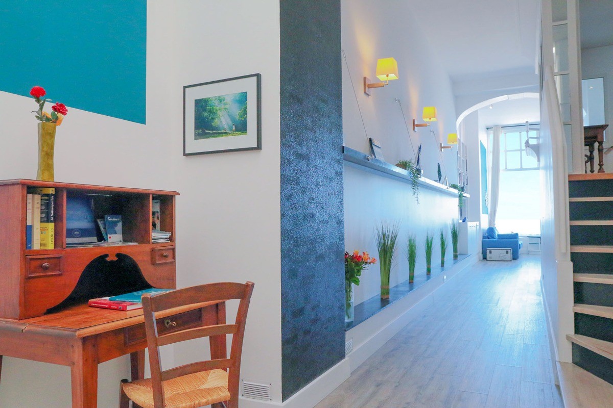 Couloir d'entrée vers la pièce à vivre