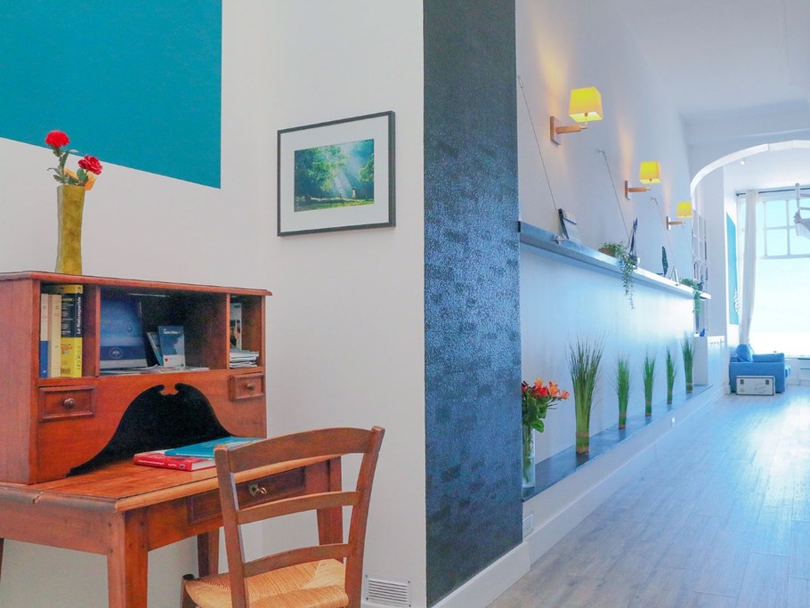 Couloir d'entrée vers la pièce à vivre