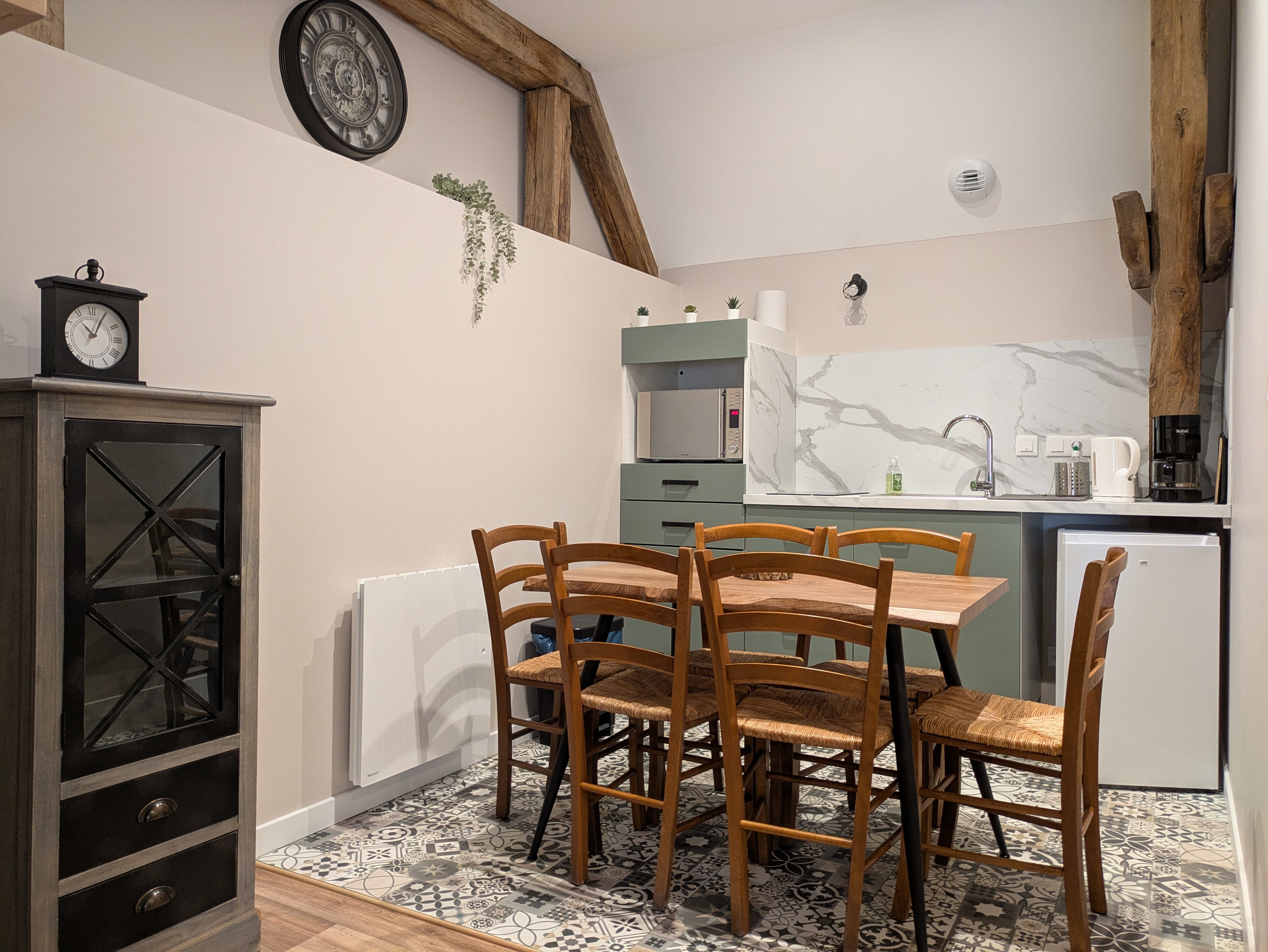 kitchenette gîte le petit bois