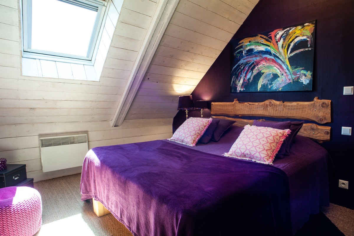 Charmante maison en pierre, 2 à 4 personnes, Clévacances,  Chambre