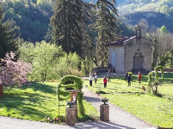 Abbaye de Saint Rambert en Bugey - Le parc