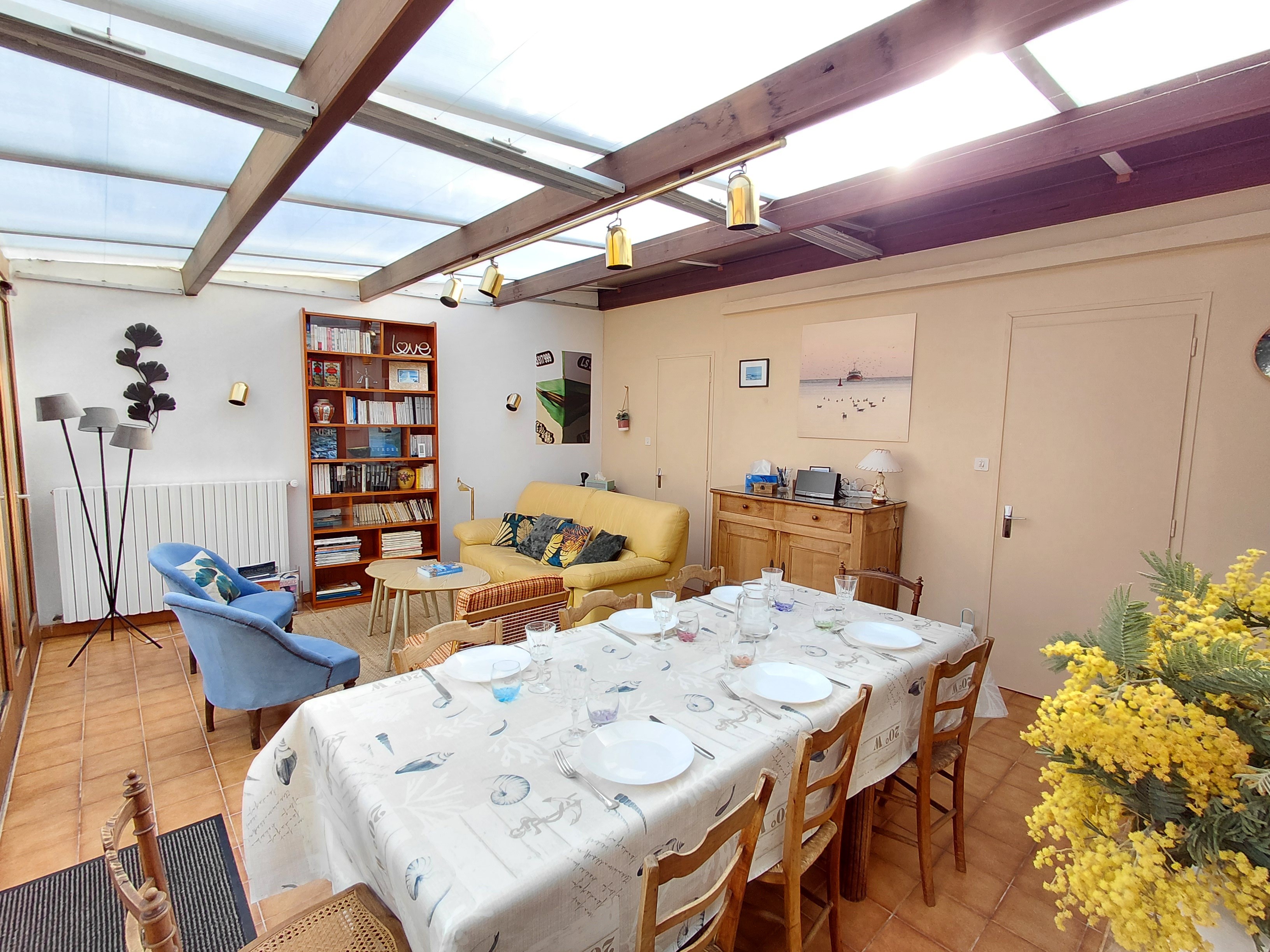 Living room under the veranda