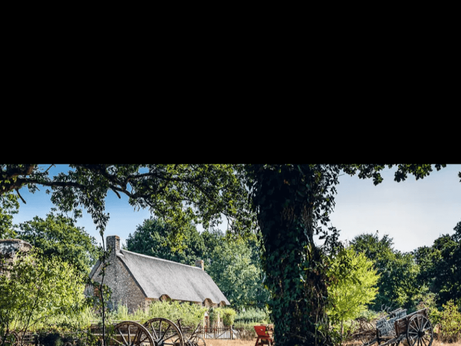 Thatched cottage village of Kerhinet